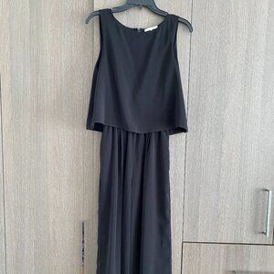 Calvin Klein Black & White Tweed Skirt Suit